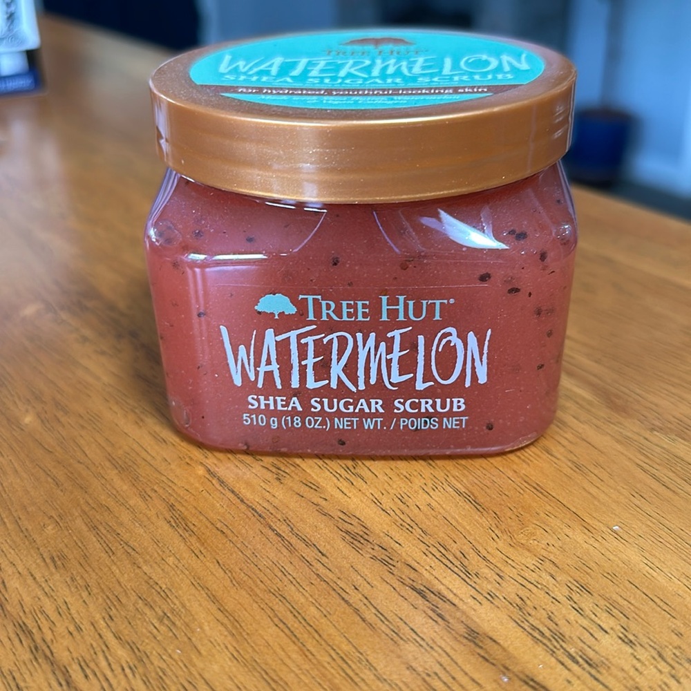 Tree Hut Watermelon scrub. Shea sugar scrub